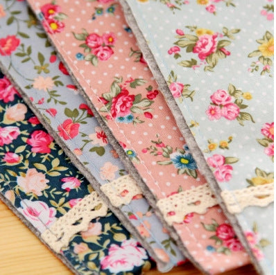 Wholesale Elegant file bag floral A4 file bag felt file bag A4 snap folder elegant pencil case